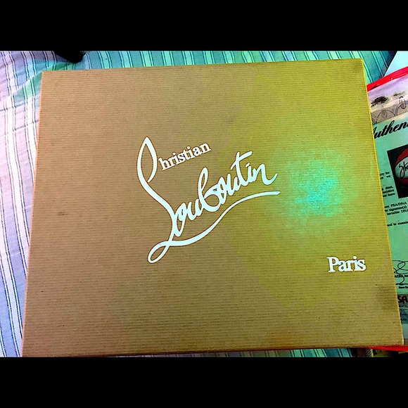 New Christian Louboutin Strass Lady Peep 150 Pumps - Picture 8 of 14